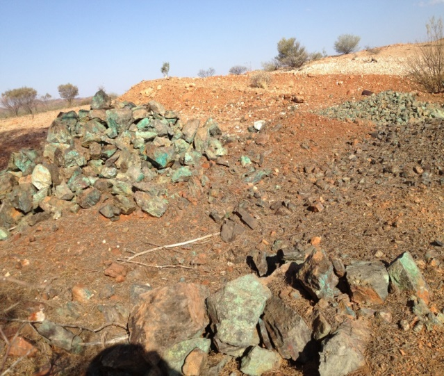 Copper site in Jervois-Dulcie area